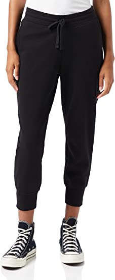 Photo 1 of Amazon Essentials Women's French Terry Fleece Capri Jogger Sweatpant MEDIUM 