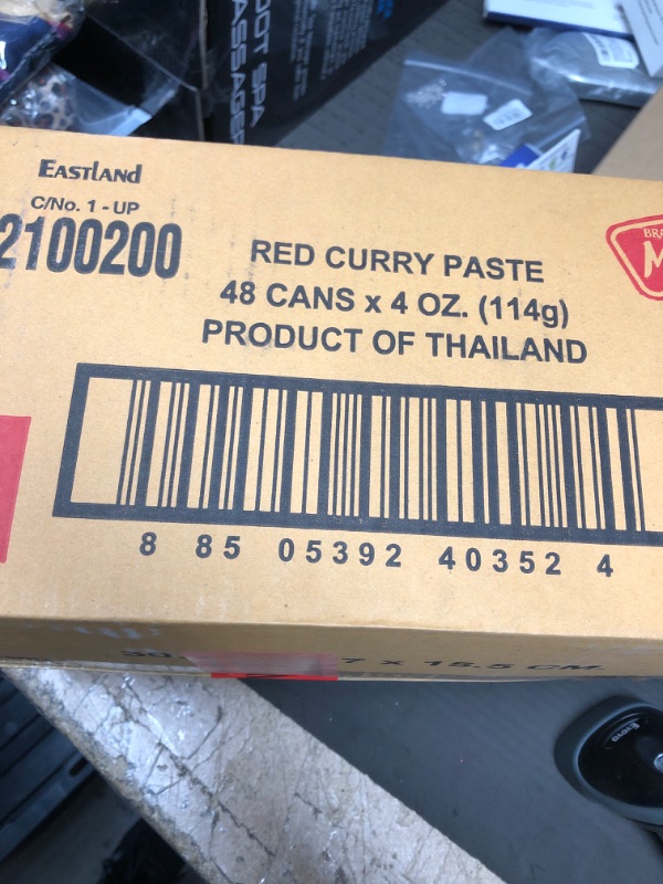 Photo 2 of *** BEST BY 03/2024** MaeSri Red Curry Paste, 4 Ounce (Pack of 48)
