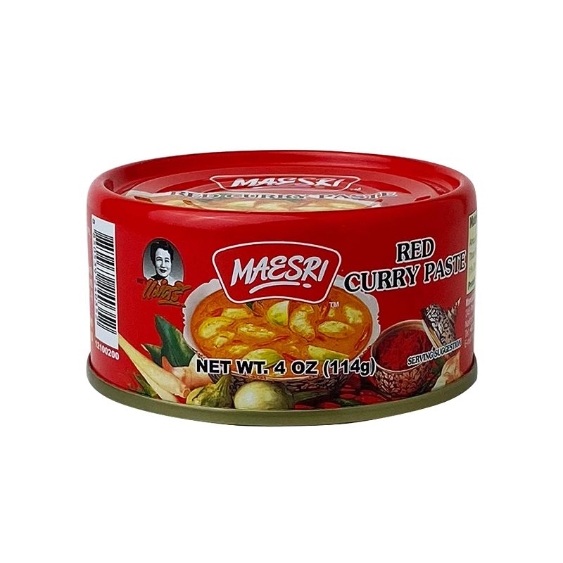 Photo 1 of *** BEST BY 03/2024** MaeSri Red Curry Paste, 4 Ounce (Pack of 48)
