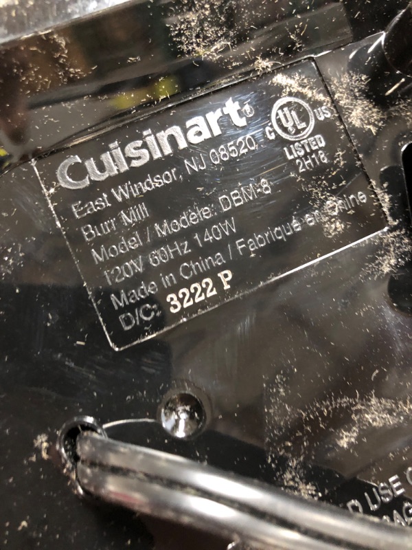 Photo 6 of **USED**
Cuisinart DBM-8 Supreme Grind Automatic Burr Mill Stainless Steel