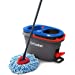 Photo 1 of **USED**
O-Cedar EasyWring RinseClean Microfiber Spin Mop & Bucket Floor Cleaning System, Grey