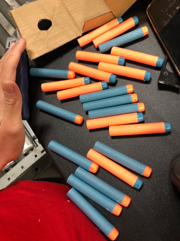 Photo 1 of NERF Elite 2.0 Motoblitz Blaster with Scope, Motorized 10-Dart Blasting, Airblitz 6 Darts, 22 Darts, Outdoor Toys for 8 Year Old Boys & Girls