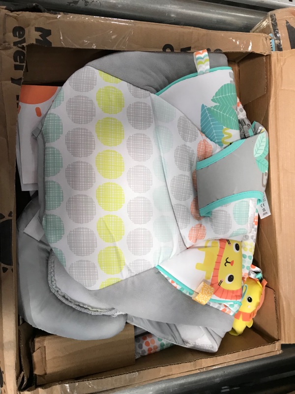 Photo 1 of Bright Starts Whimsical Wild Comfy Baby Bouncer Seat with Soothing Vibration and Music
