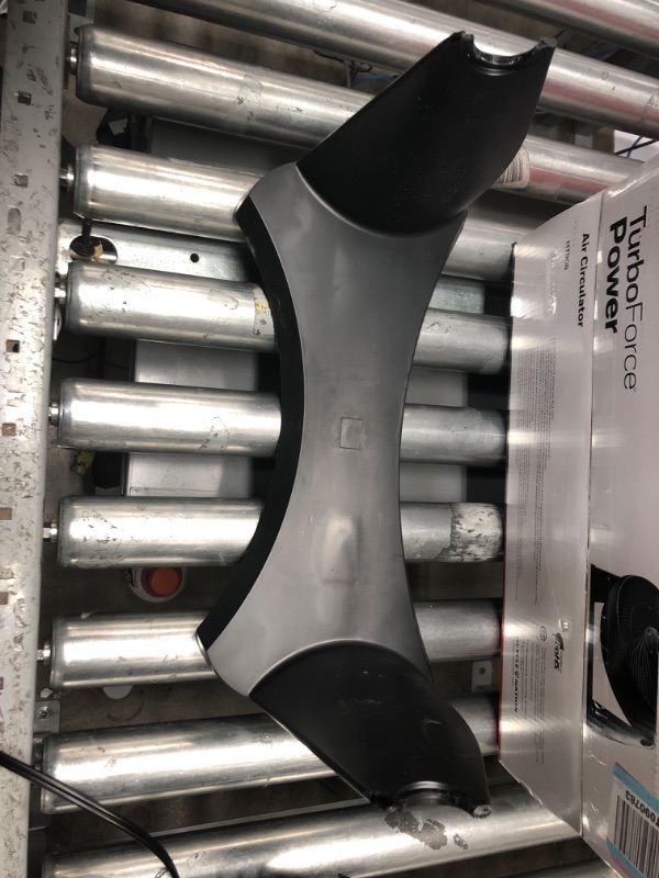 Photo 1 of 12 in. 3 Speed Whole Room Circulator Floor Fan