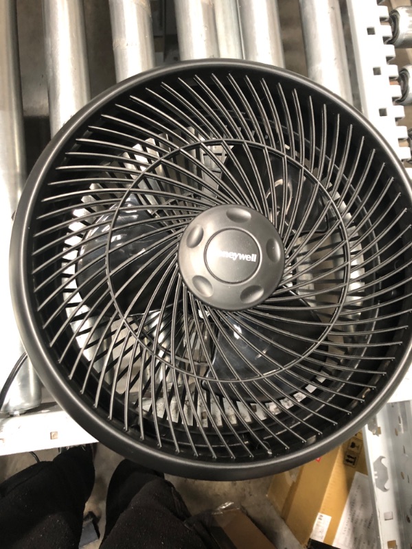 Photo 1 of 12 in. 3 Speed Whole Room Circulator Floor Fan