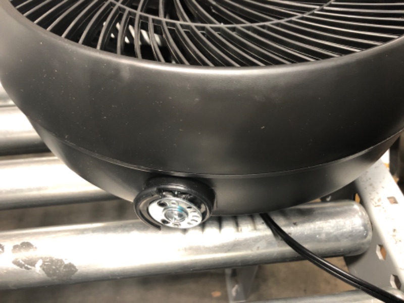 Photo 1 of 12 in. 3 Speed Whole Room Circulator Floor Fan
