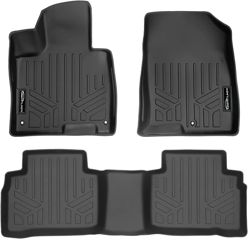 Photo 2 of JDMON Floor Mats Compatible with 2023 Kia Sportage (Non-Hybrid), All Weather Floor Liner 2 Row Front & Rear Custom Fit Car Mat Black