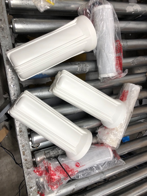 Photo 4 of **MINOR SHIPPING DAMAGE**APEC Water Systems ROES-50 Essence Series Top Tier 5-Stage Certified Ultra Safe Reverse Osmosis Drinking Water Filter System, 50 GPD
