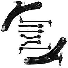 Photo 1 of **MINOR TEAR & WEAR**TOTRAIT Front Lower Control Arms - Sway Bars Inner Outer Tie Rods Compatible with 2008-2013&2014-2015 Nissan Rogue Select - 8pc Set
