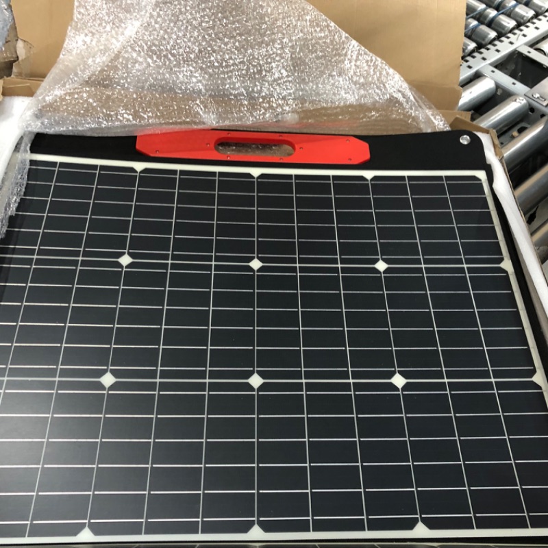 Photo 5 of **PARTS ONLY**
ELECAENTA 300W Portable Solar Panel, Ultra-Light/Only 13.9lbs, 24% High Conversion, Flexible Design, Foldable 
