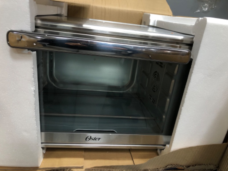 Photo 2 of (PARTS ONLY)Oster Air Fryer Oven, 10-in-1 Countertop Toaster Oven Air Fryer Combo, 10.5" x 13" Fits 2 Large Pizzas, Stainless Steel Convection Oven with Air Fry