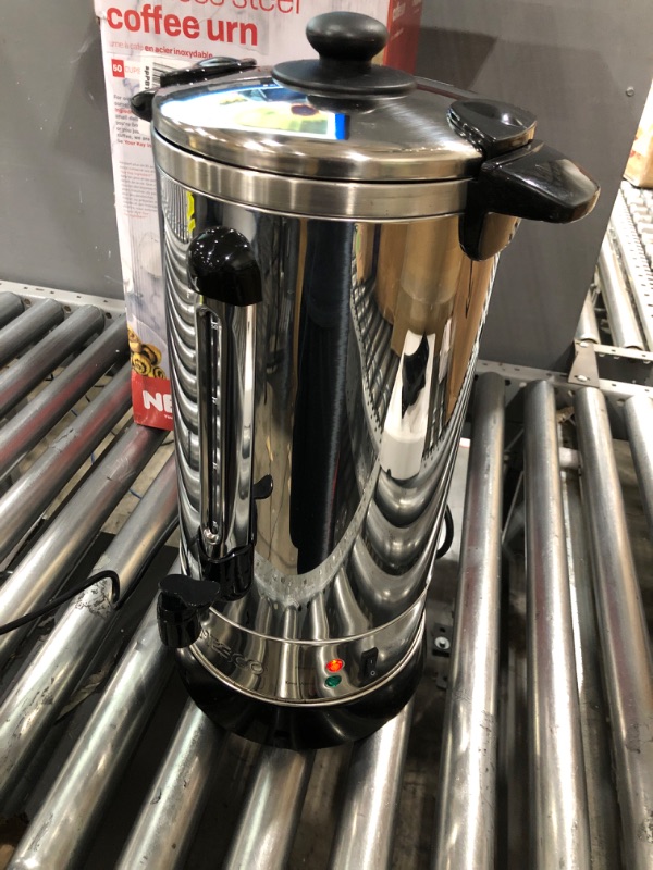 Photo 2 of **USED**  NESCO CU-50, Professional Coffee Urn, 50 Cups, Stainless Steel