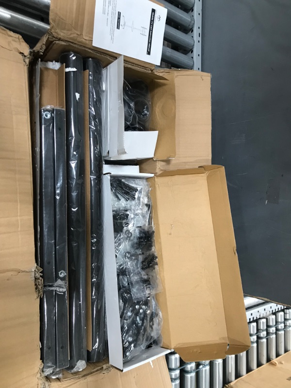 Photo 1 of PERLESMITH Mobile TV Cart with Wheels for 23-60 Inch LCD LED OLED Flat Curved Screen Outdoor TVs Height Adjustable Shelf Floor Stand Holds up to 55lbs Monitor TV Holder with Tray Max VESA 400x400mm