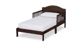 Photo 1 of Dream On Me Sydney Toddler Bed in Espresso, Greenguard Gold Certified