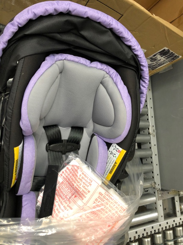 Photo 4 of Baby Trend Secure Snap Tech 35 Infant Car Seat, Lavender Ice 16.5x16.25x28.5 Inch (Pack of 1)