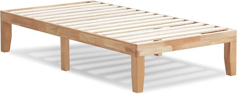 Photo 1 of 38 inch wide Wood Platform Bed Frame Twin Size