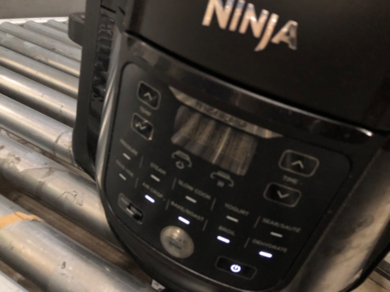 Photo 2 of Ninja - Foodi 11-in-1 6.5-qt Pro Pressure Cooker + Air Fryer with Stainless finish, FD302 - Stainless Steel
