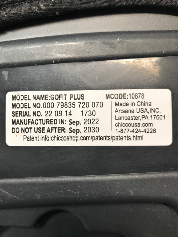 Photo 3 of 2 XL 2022, Dual Latch Connectors, Lightweight Backless Belt-Positioning Car, 8 Years 1 Booster Seat, Black & GoFit Plus Backless Booster Car Seat - Iron, 1 Count (Pack of 1)