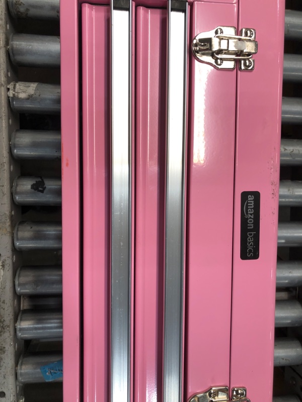 Photo 1 of Amazon Basics 2-Drawer Steel Organization Chest PINK 