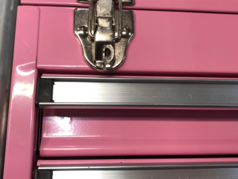 Photo 1 of Amazon Basics 2-Drawer Steel Organization Chest PINK 