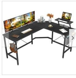 Photo 1 of Cubiker Modern L-Shaped Computer Office Desk