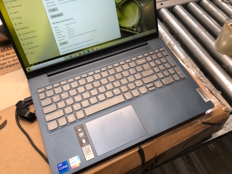 Photo 2 of Lenovo IdeaPad 5 15.6 Touchscreen Laptop LED-Backlit IPS FHD (1920 X 1080) Display Intel 11th Gen I7-1165G7 12GB RAM 512GB SSD Backlit Keyboard
