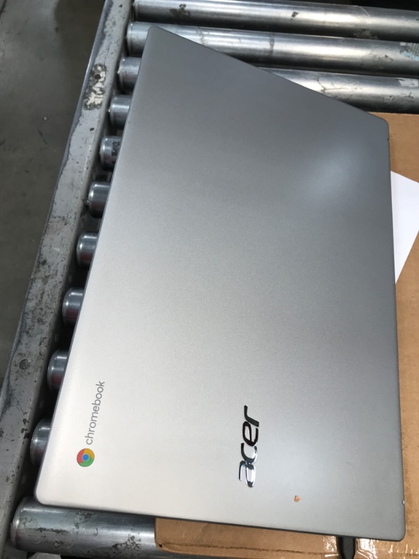 Photo 6 of ***MISSING POWER SUPPLY***Acer 2022 Chromebook, 17" IPS Full HD(1920x1080) Screen, Intel Celeron Processor Up to 2.80 GHz, 4GB DDR4 Ram, 64GB SSD, Super-Fast 6th Gen WiFi, Chrome OS, Natural Silver(Renewed)