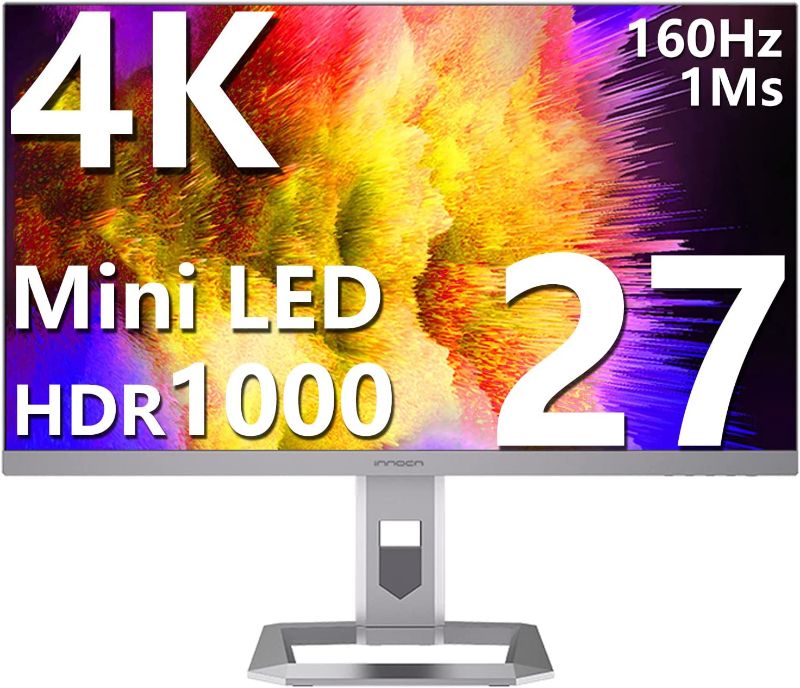 Photo 1 of INNOCN 27" Mini LED 4K 160Hz Gaming Monitor