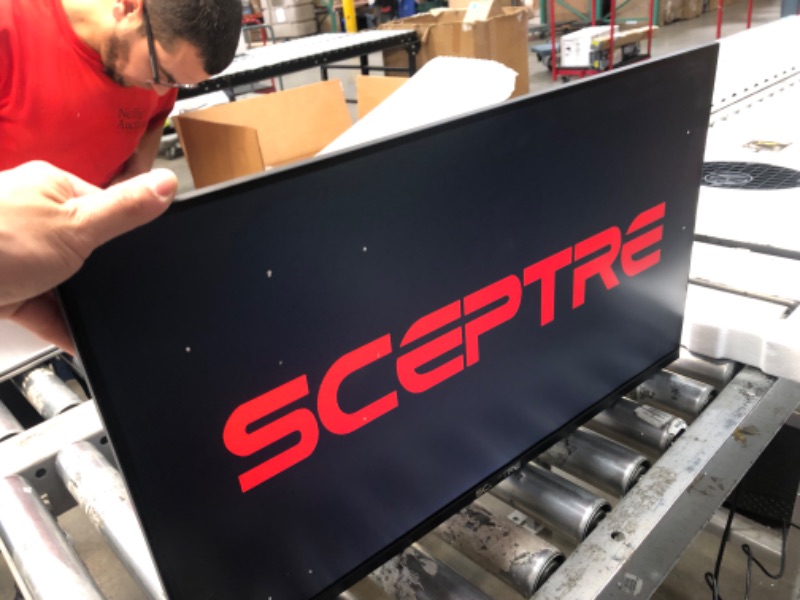 Photo 1 of Sceptre IPS 27-Inch Business Computer Monitor 1080p 75Hz with HDMI VGA, Machine Black 2020 (E275W-FPT), 27" IPS 75Hz & E249W-19203R 24-inch FHD LED Gaming Monitor 2X HDMI VGA 75Hz, Machine Black 27" IPS 75Hz Monitor + Monitors 24-inch E249W