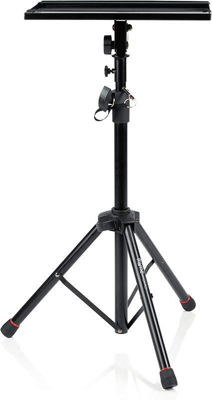 Photo 1 of Gator Frameworks Laptop & Projector Tripod Stand with Height & Tilt Adjustment (GFWLAPTOP1500)
