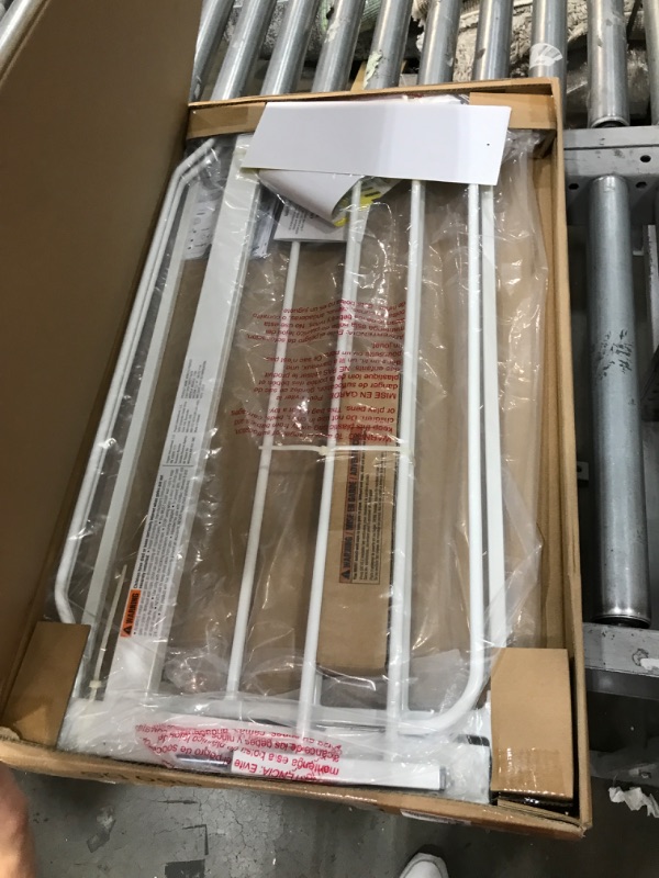 Photo 1 of Regalo Easy Step 38.5-Inch Wide Walk Thru Baby Gate, Includes 6-Inch Extension Kit, Pressure Mount Kit, Wall Cups and Mounting Kit
