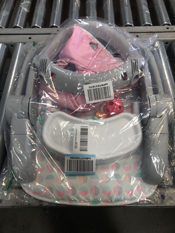 Photo 1 of Summer Learn-to-Sit Stages 3-Position Floor Seat, Sweet-and-Sour Pink – Sit Baby Up to See The World – Baby Activity Seat is Adjustable – Includes Toys and Tray

