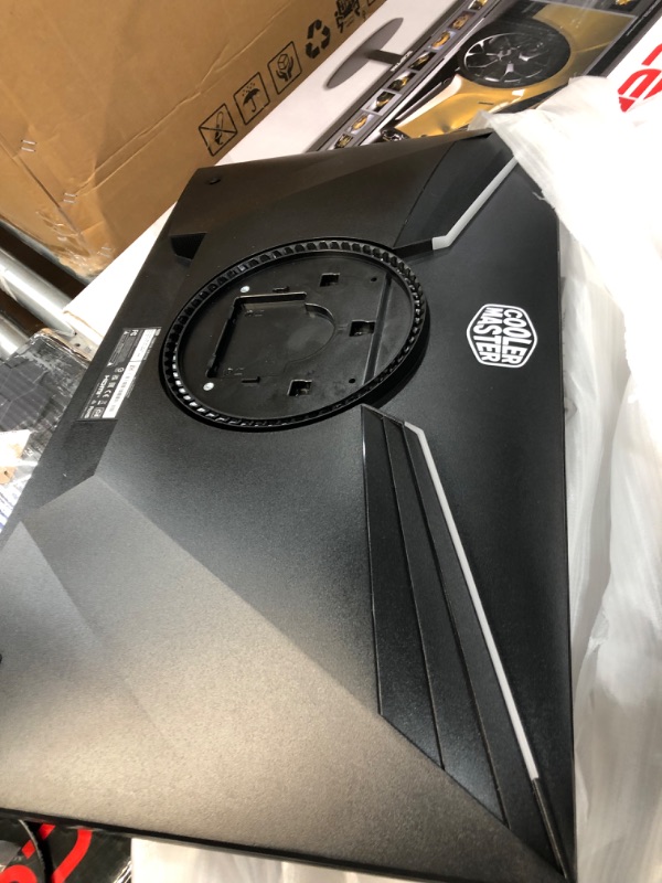 Photo 4 of new*Cooler Master Tempest GP27Q 27" 2K WQHD 2560 x 1440 Quantum Dot MiniLED Gaming Monitor, HDR1000 Ready, FreeSync/G-Sync, 165Hz, 1ms Response, 98% DCI-P3, VESA Mounting Tilt & Swivel Adjustment
