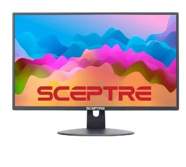 Photo 1 of SCEPTRE E249W-19203R 24" Full HD (1920x1080) 75Hz 1ms IPS Monitor, Black
