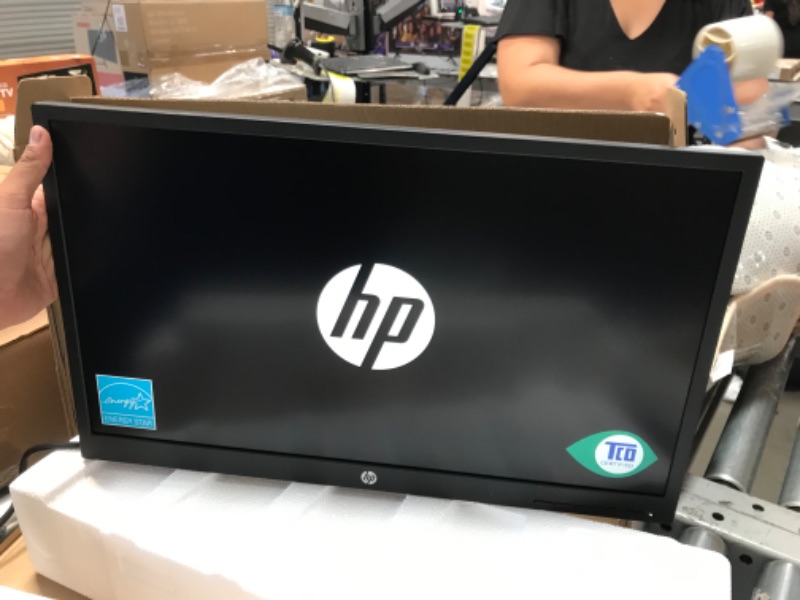 Photo 5 of HP P22va G4 21.5 inch 1080P Computer Monitor, Full HD Anti-Glare VA Display, 3000:1 Contrast Ratio, HDMI, VGA, VESA Mount, Low Blue Light Mode, Ideal for Home and Business, Black (2022 Latest Model)