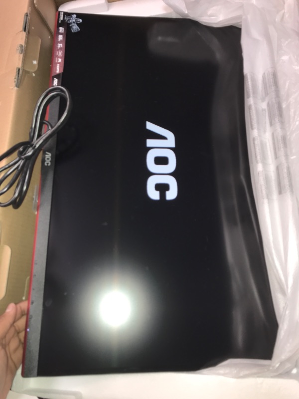 Photo 2 of AOC 27G2S 27" Gaming Monitor, Full HD 1920x1080, 165Hz 1ms, G-SYNC Compatible, 3-Year Zero-Bright-Dot, Black 165Hz Low Latency 27" FHD