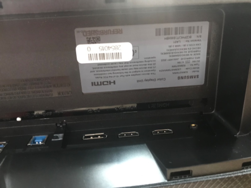 Photo 1 of SAMSUNG 28" Odyssey G70A Gaming Computer Monitor, 4K UHD LED Display, HDR 400, 144Hz, G-Sync and FreeSync Premium Support, Front Light Panels, LS28AG700NNXZA, Black (Renewed)
