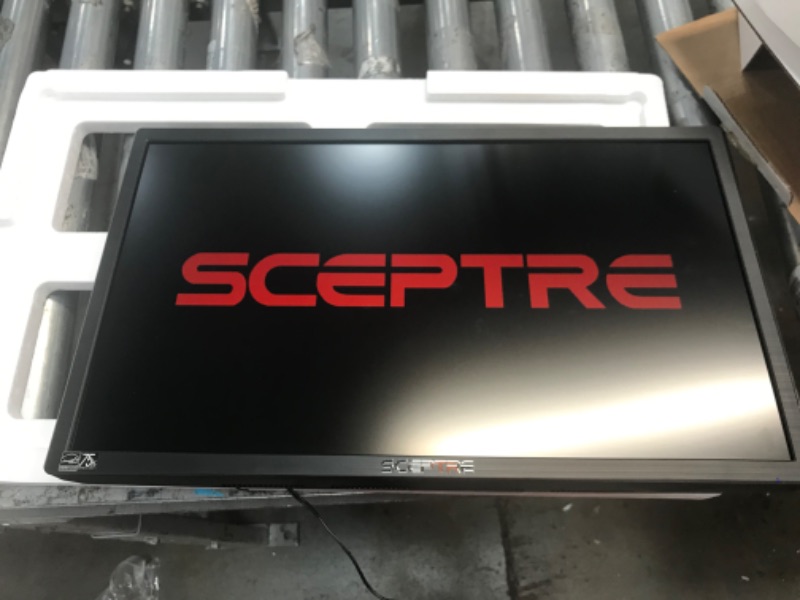 Photo 4 of Sceptre 24" Professional Thin 75Hz 1080p LED Monitor 2x HDMI VGA Build-in Speakers, Machine Black (E248W-19203R Series) 24" 75Hz Monitor