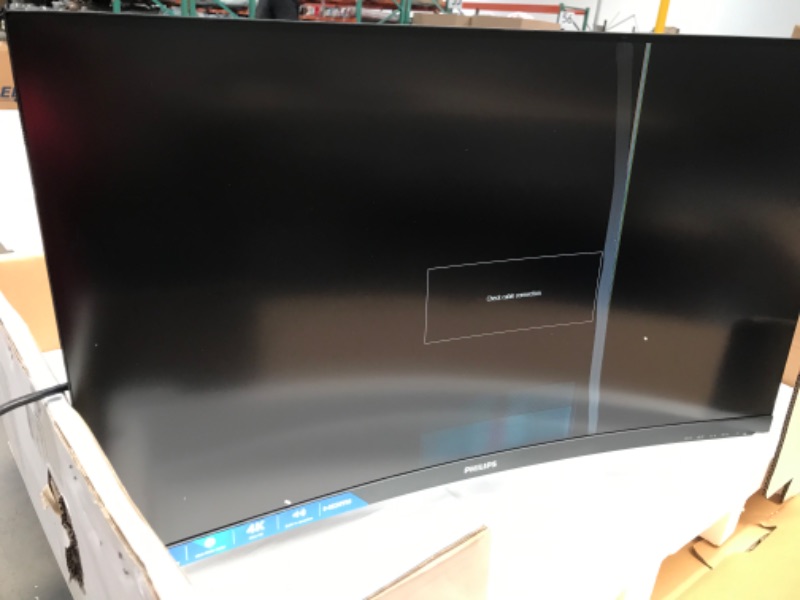 Photo 2 of PHILIPS 328E1CA 32" Curved Monitor, 4K UHD, 120% SRGB, Adaptive-Sync, Speakers, VESA, 4Yr Advance Replacement Warranty 32 inch | 4K UHD E10 Line | Curved