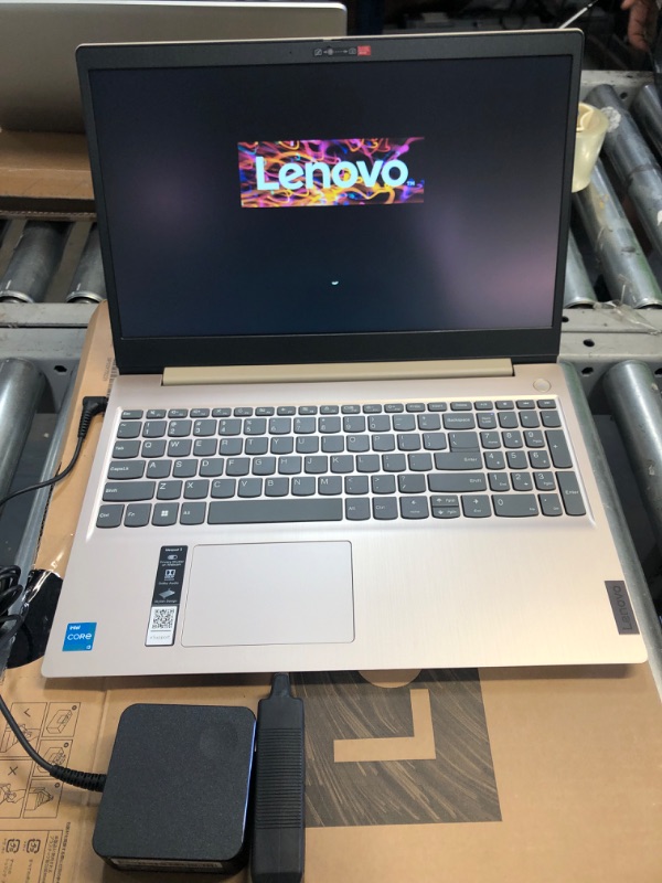 Photo 2 of Lenovo - IdeaPad 3 15" HD Touch Screen Laptop - Intel Core i3-1115G4 - Intel UHD Graphics - 8GB Memory - 256GB SSD - Almond