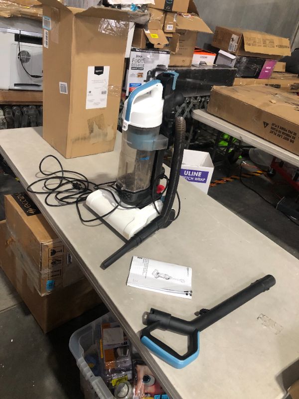 Photo 1 of ***DIRTY - SEE NOTES***
Amazon Basics Upright Bagless Lightweight Vacuum Cleaner, White