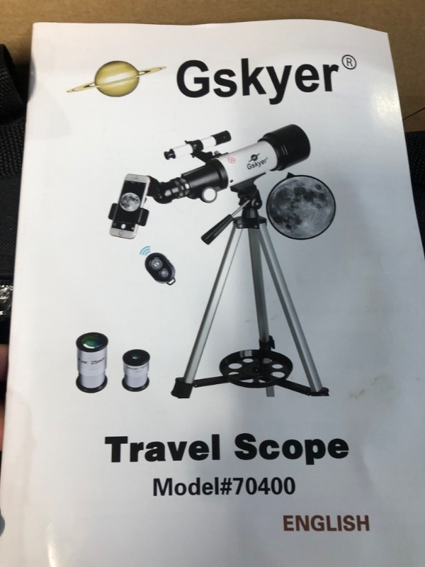 Photo 1 of Gskyer Telescope, 70mm Aperture 400mm AZ Mount