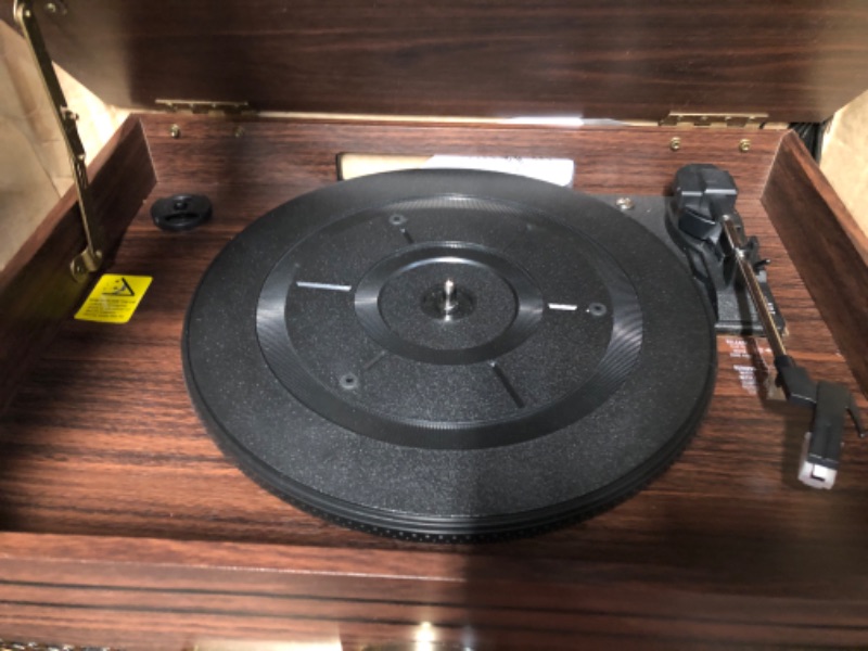 Photo 3 of Victrola Nostalgic 6-in-1 Bluetooth Record Player & Multimedia Center 