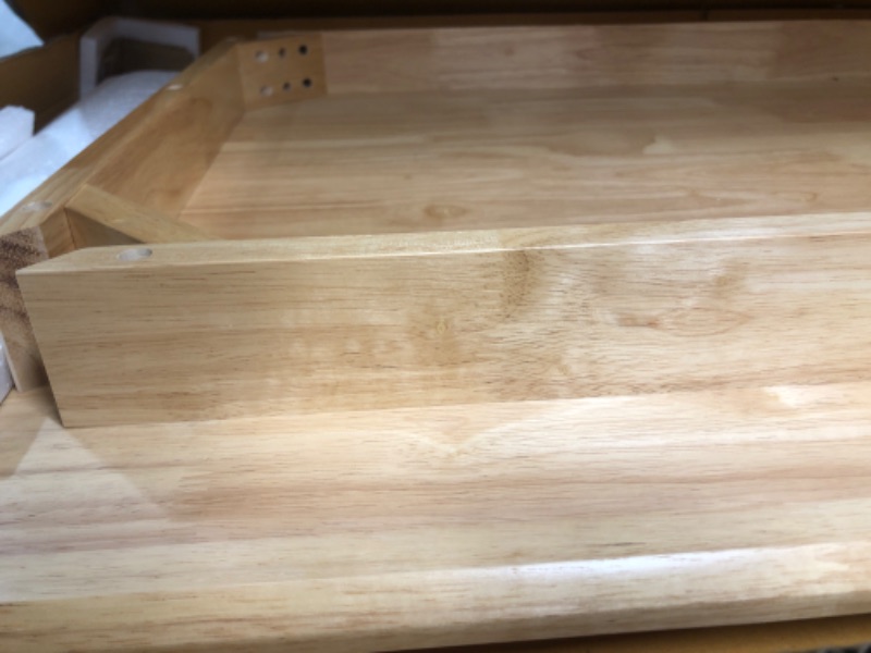 Photo 1 of MISSING LEGS **
Amazon Basics Solid Wood Kitchen Dining Table, 47 inch, Natural