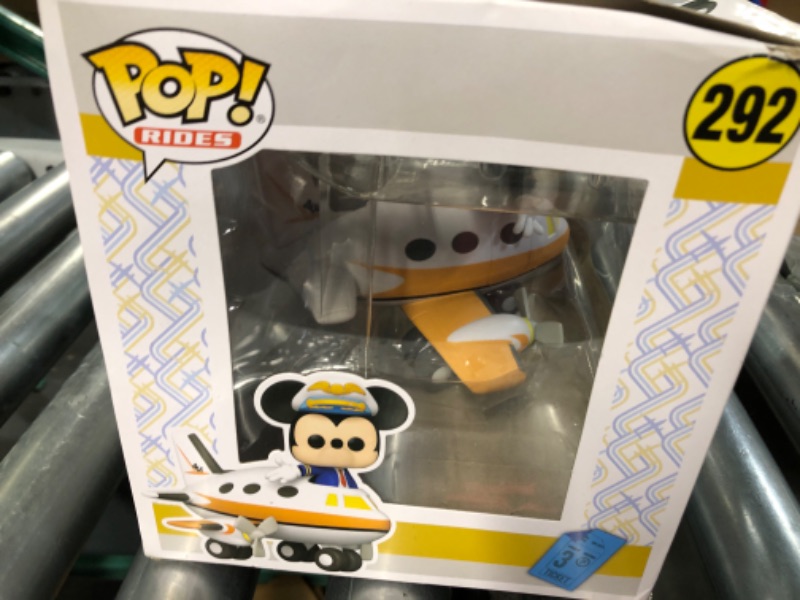 Photo 4 of BOX IS DAMAGED **
Funko Disney Mickey Mouse One : Walt’s Plane - Pilot Mickey Mouse Pop! Ride: Mickey in The Mouse