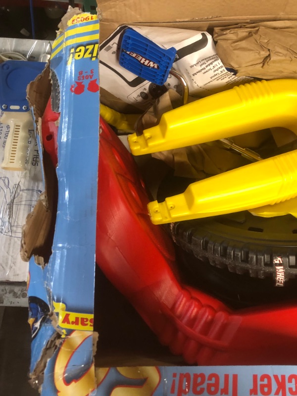 Photo 5 of *PARTS ONLY* (USED) The Original Big Wheel Blue-Yellow-Red Giant 16' Wheel Ride On Tricycle