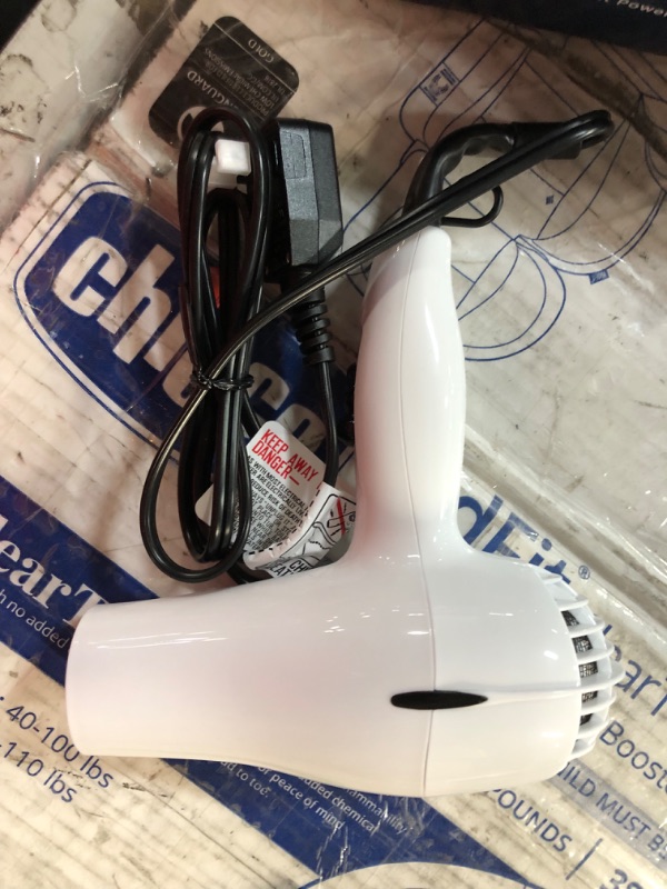 Photo 3 of Conair Mid Size Hair Dryer - White - 1875 Watts