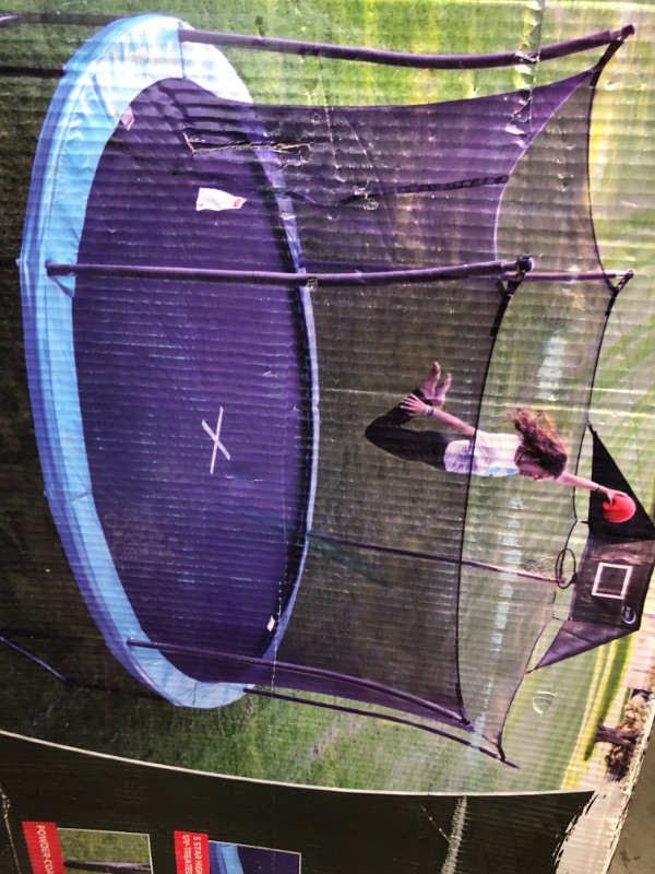 Photo 3 of ***MISSING MOST OF THE PARTS - CANNOT BE ASSEMLED - FOR PARTS***
14FT  Trampoline Set with Safety Enclosure Net