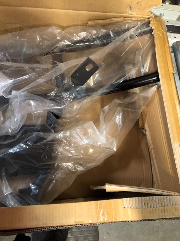 Photo 1 of HECASA Golf Cart Front Bumper Brush Guard Compatible with 2008-2015 EZGO RXV GAS OR ELEC Black Powder Coated