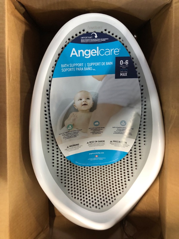 Photo 4 of Angelcare Baby Bath Support (Grey) | Ideal for Babies Less than 6 Months Old